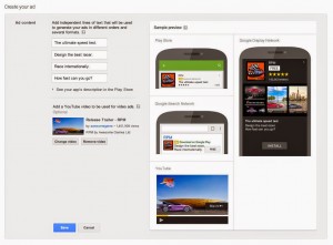 Google Universal App Campaigns