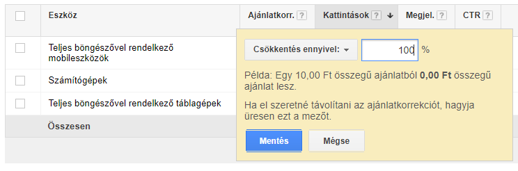 08 Ajánlatkorrekció